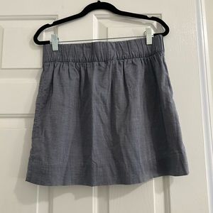Women Chambray Skirt
